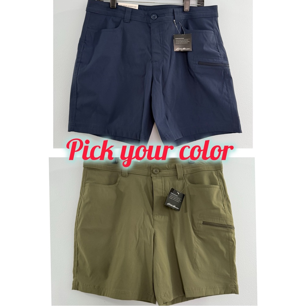 NWT Eddie Bauer Women’s Rainer Cargo Shorts